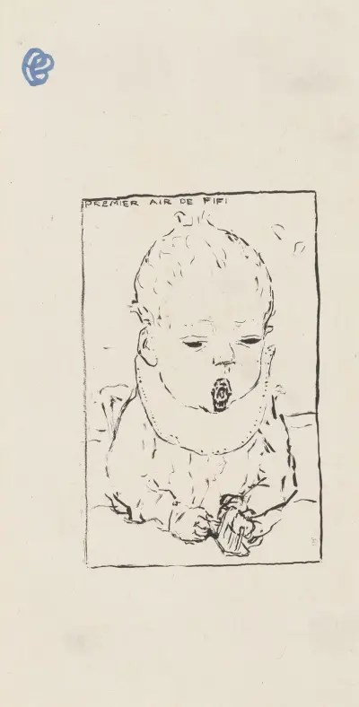 Premier air de Fifi av Pierre Bonnard
