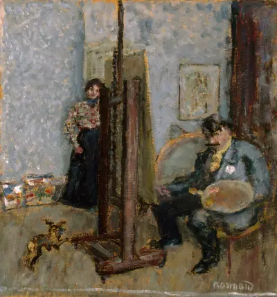 The Painter’s Studio av Pierre Bonnard