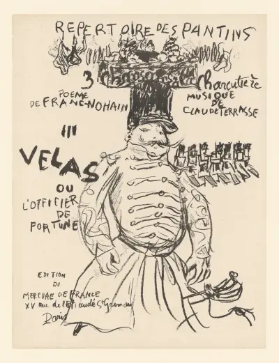 Trois chansons à la charcutière – Velas ou l’officier de fortune av Pierre Bonnard