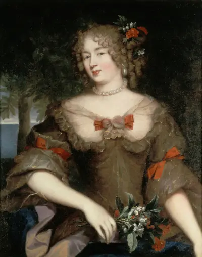 Françoise-Marguerite de Sévigné, comtesse de Grignan (1648-1705) av Pierre Mignard