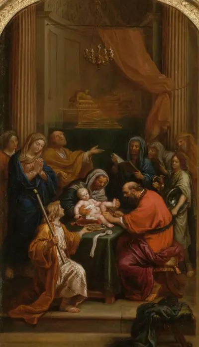 La Circoncision av Pierre Mignard