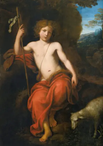 Saint John the Baptist av Pierre Mignard