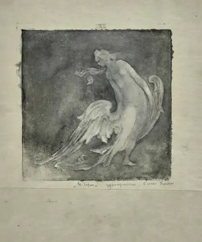 Kobiety-łabędzie (latające) I. Odpoczynek, Pierre Roche