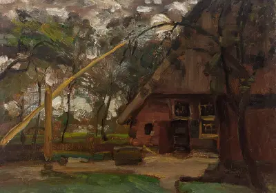 Fasada gospodarstwa, Piet Mondrian
