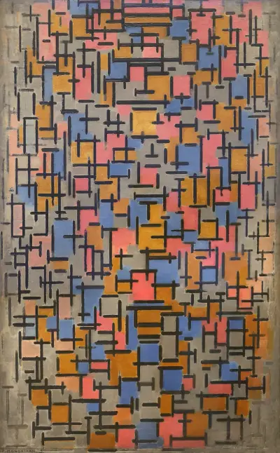 Komposition av Piet Mondrian