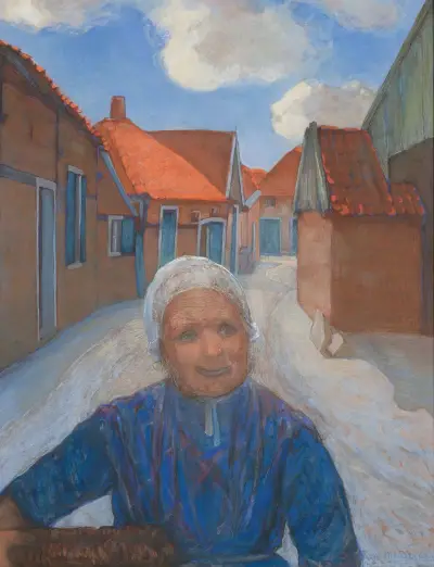 Op de Lappenbrink te Winterswijk av Piet Mondrian