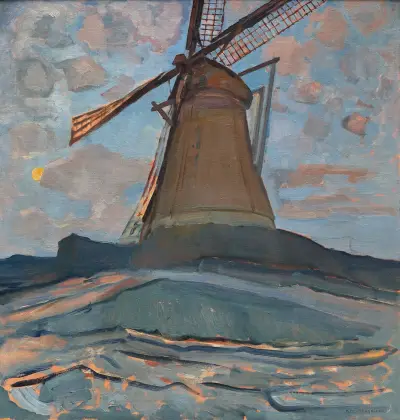 Windmill av Piet Mondrian