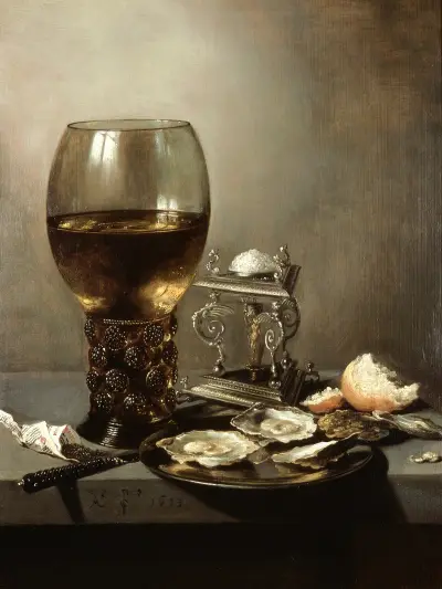 Still Life, 1643 – nr 2 av Pieter Claesz