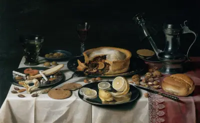 Still Life, 1625 av Pieter Claesz