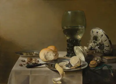 Still Life with Tazza av Pieter Claesz
