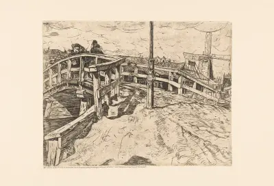 Brücke in den Baarsjes von Pieter Dupont