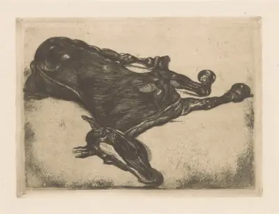 Totes Pferd, 1900 – Nr. 2 von Pieter Dupont