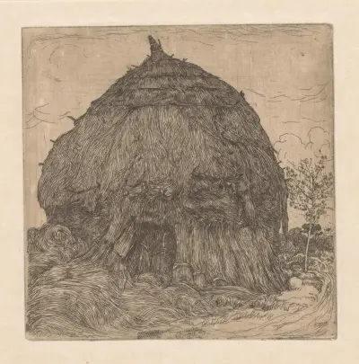 Heuhaufen von Pieter Dupont