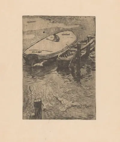 Skutor i vinter av Pieter Dupont