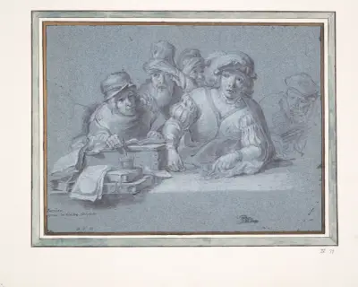 Kallelsen av den helige Matteus av Nicolaes Pietersz. Berchem