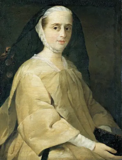 Portrait of Marchesa Concina di Udine av Pietro Longhi