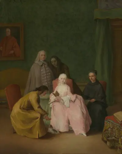 The Visit av Pietro Longhi