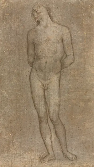 Saint Sebastian av Pietro Perugino