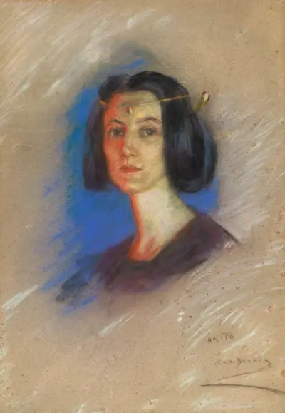 Anita Hunt av Alice Pike Barney