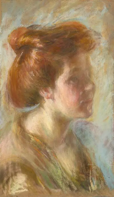Girl with Titian Hair av Alice Pike Barney