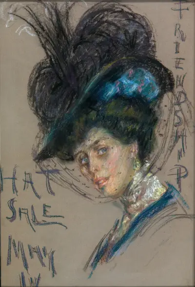 Hat Sale Poster av Alice Pike Barney