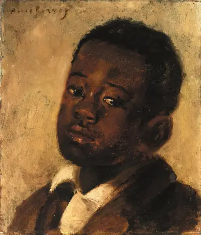 Head of a Negro Boy av Alice Pike Barney