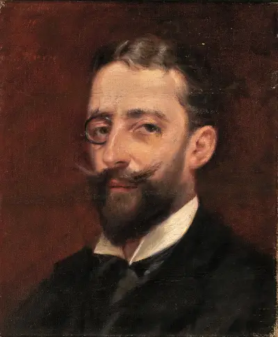 Man with Monocle av Alice Pike Barney