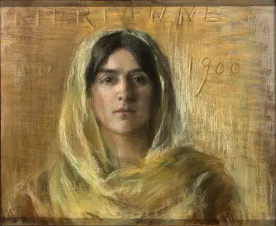 Marianne in Yellow av Alice Pike Barney