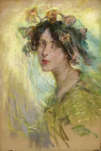 Morning Glories av Alice Pike Barney
