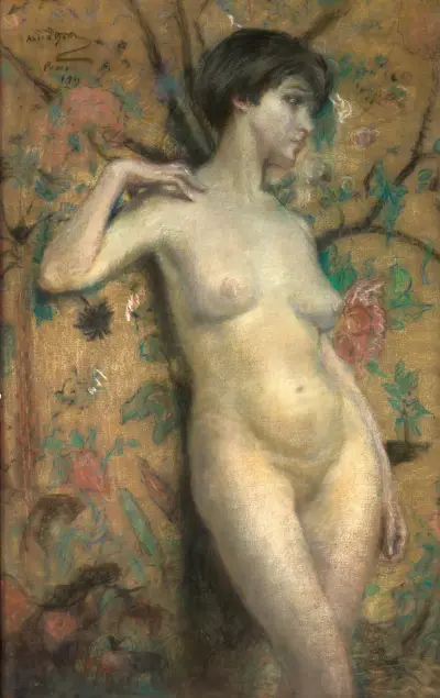 Nude against Screen av Alice Pike Barney