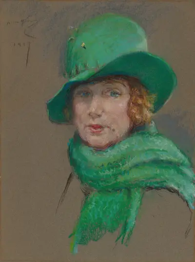 Odette Tyler Shepherd av Alice Pike Barney