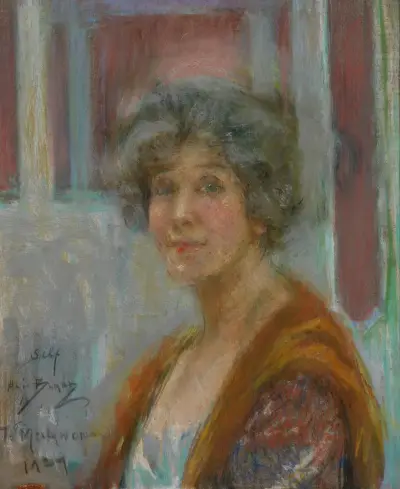 Self Portrait in 1924 av Alice Pike Barney