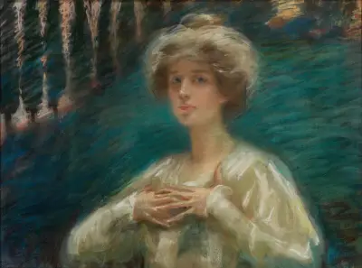 Sylvan Background av Alice Pike Barney