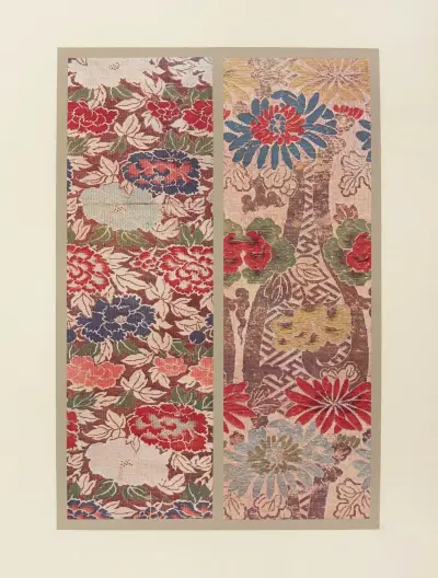 Chrysanthèmes ; pivoines av Maurice Pillard Verneuil