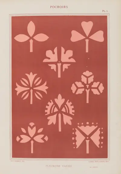 Fleurons Varies von Maurice Pillard Verneuil