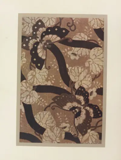 Papillons et feuilles d’ornement von Maurice Pillard Verneuil
