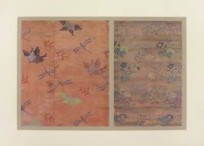 Papillons et fleurs diverses von Maurice Pillard Verneuil