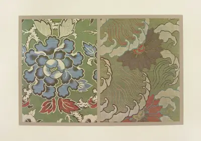 Pioner ; stiliserade blommor av Maurice Pillard Verneuil