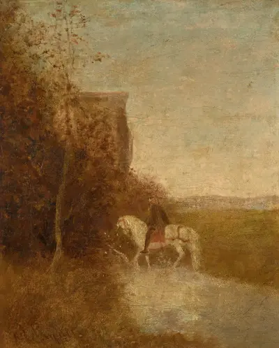 Childe Harold’s Pilgrimage av Albert Pinkham Ryder