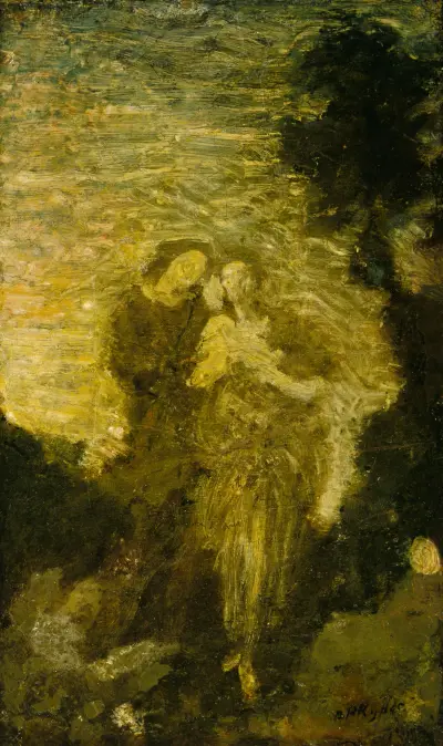 Florizel and Perdita (by 1887) av Albert Pinkham Ryder