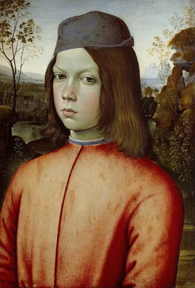 Portrait of a Boy av Pinturicchio