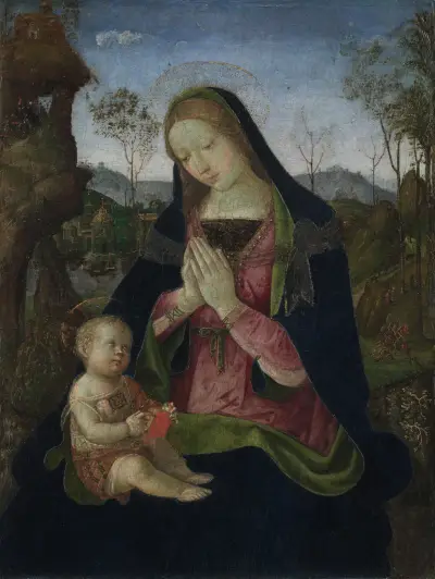 Virgin and Child av Pinturicchio