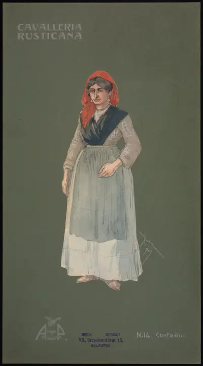 Contadina, 1906 – Nr. 2, Pipein Gamba