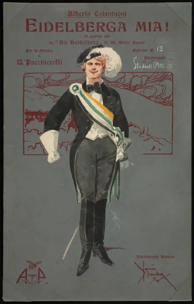 Studenti (atto III), 1907 – Nr. 6, Pipein Gamba