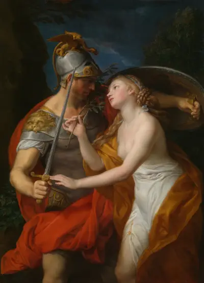 Allegori över fred och krig av Pompeo Batoni