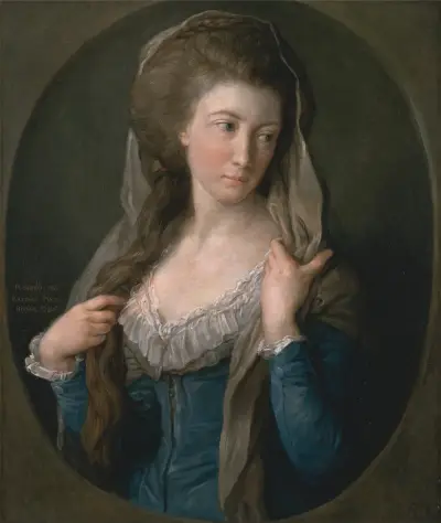 Portrait Of A Woman, Traditionally Identified As Margaret Stuart, Lady Hippisley av Pompeo Batoni