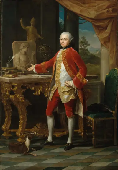 Portrét mladého muže, Pompeo Batoni