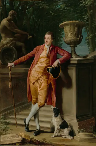 Portrait of John Talbot, later 1st Earl Talbot av Pompeo Batoni