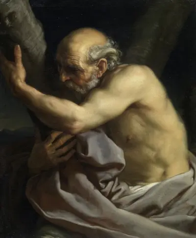 Sankt Andreas av Pompeo Batoni