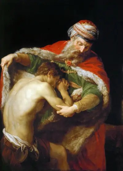 Návrat marnotratného syna, Pompeo Batoni